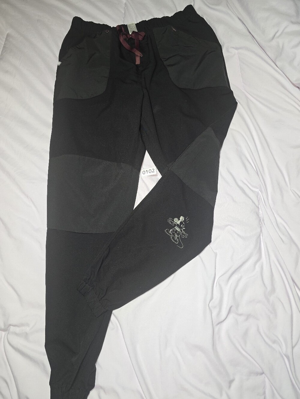 ​✨ RARE & SOLD OUT CAPSULE COLLECTION ✨ Large Mickey Mouse Jogger Scrub Pants